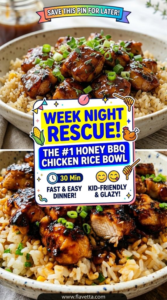 Honey BBQ Chicken Rice - 3 Thumbnail