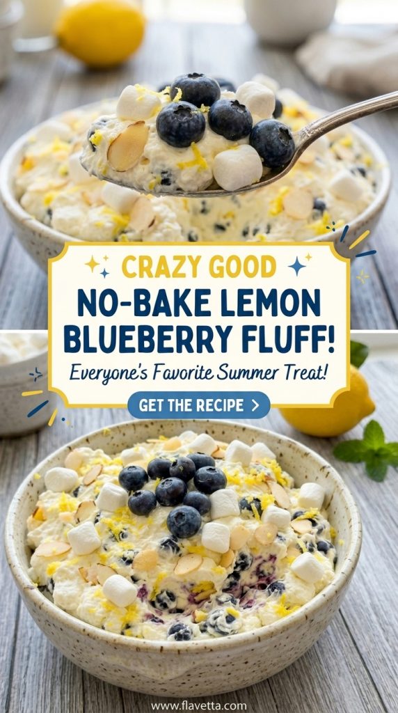 Lemon Blueberry Fluff - 3 Thumbnail