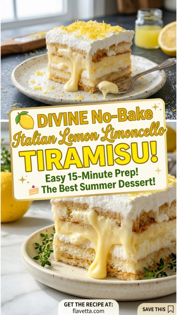 Lemon Limoncello Tiramisu - 3 Thumbnail