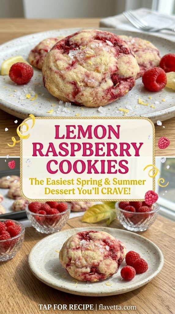 Lemon Raspberry Cookies - 3 Thumbnail