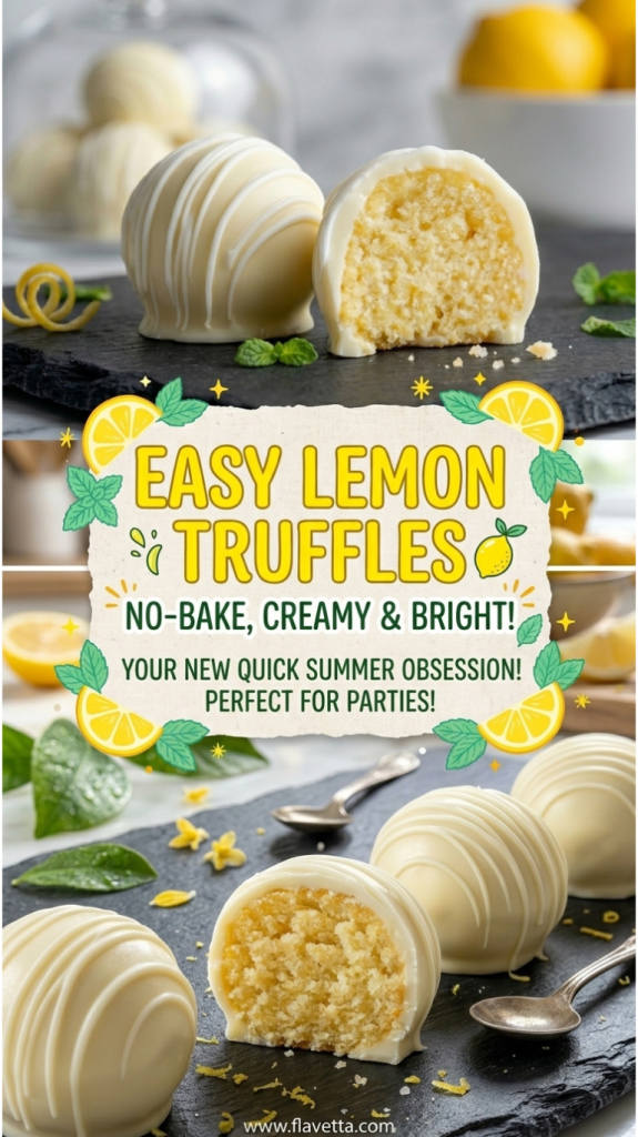 Lemon Truffles - 3 Thumbnail