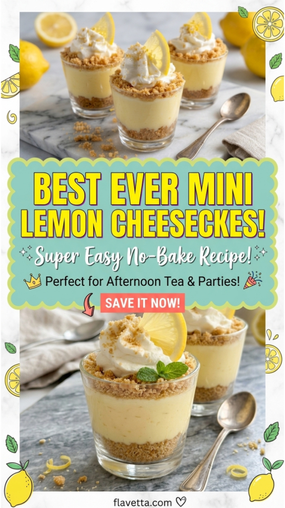 Mini Lemon Cheesecake Cups - 3 Thumbnail