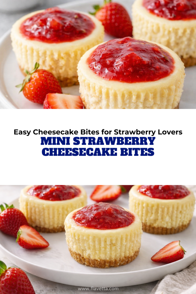 Mini Strawberry Cheesecake Bites - 3 Thumbnail