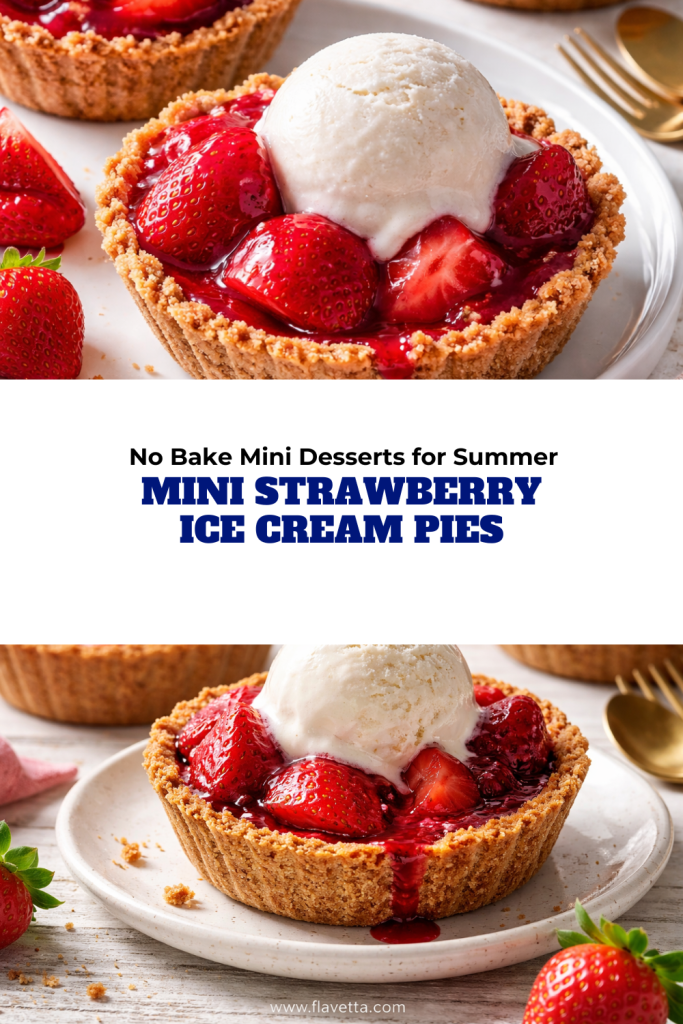 Mini Strawberry Ice Cream Pies - 3 Thumbnail