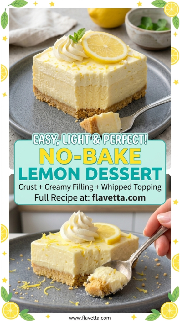 No-Bake Lemon Desert - 3 Thumbnail