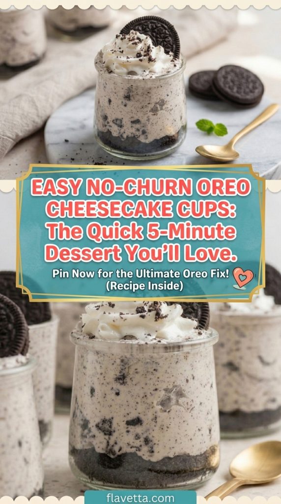 No-Bake Oreo Cheesecake Cups - 3 Thumbnail