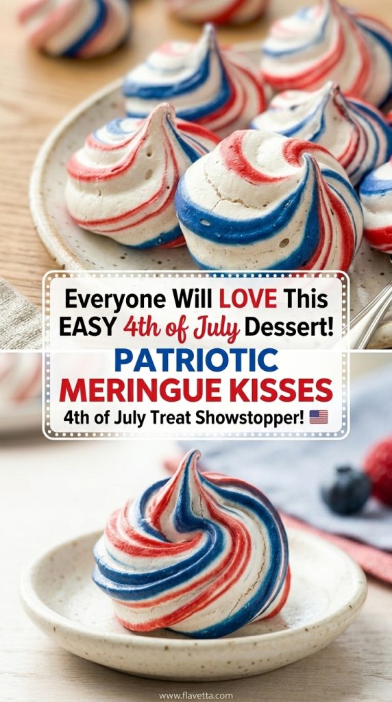 Patriotic Meringue Kisses - 3 Thumbnail