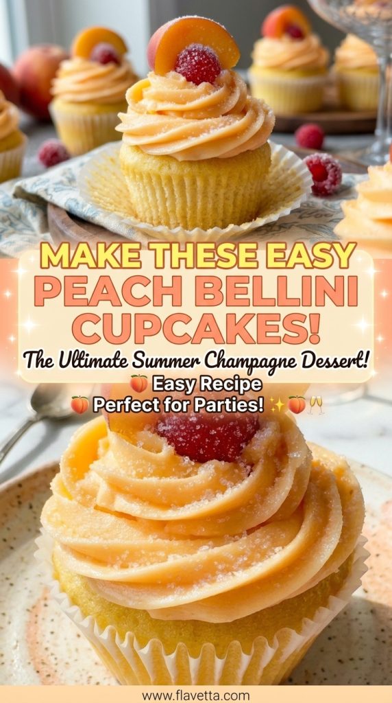 Peach Bellini Cupcakes - 3 Thumbnail