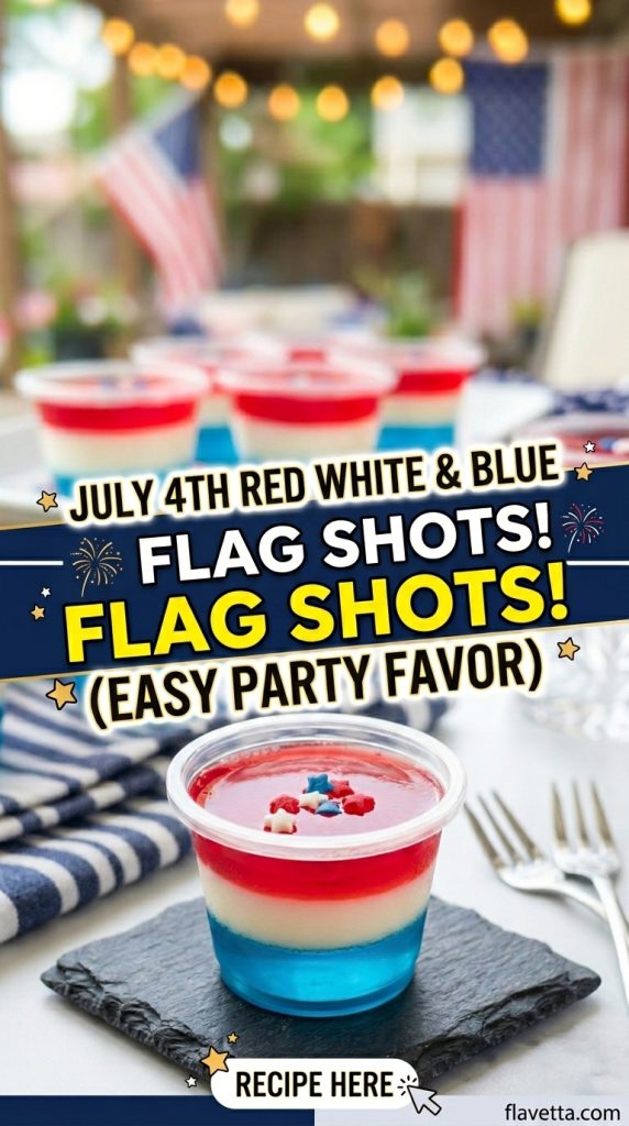 Red White & Blue American Flag Jello Shots - 3 Thumbnail