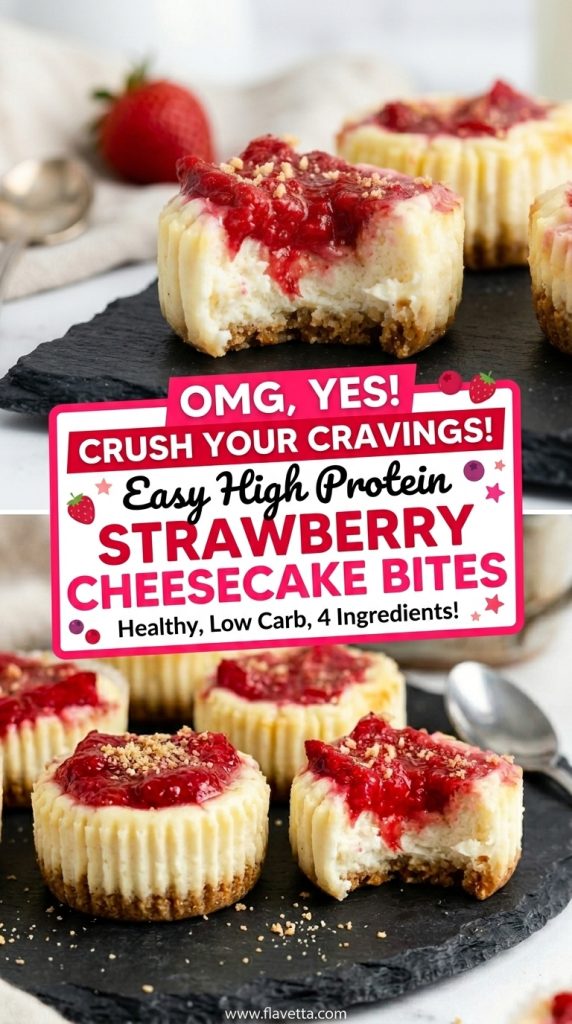 Strawberry Cheesecake Bites - 3 Thumbnail