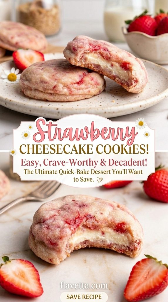 Strawberry Cheesecake Cookies - 3 Thumbnail
