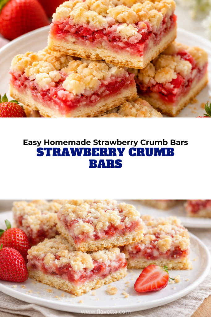 Strawberry Crumb Bars - 3 Thumbnail