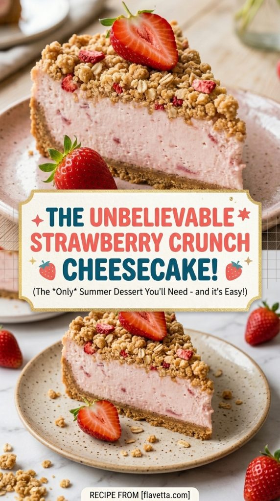 Strawberry Crunch Cheesecake - 3 Thumbnail