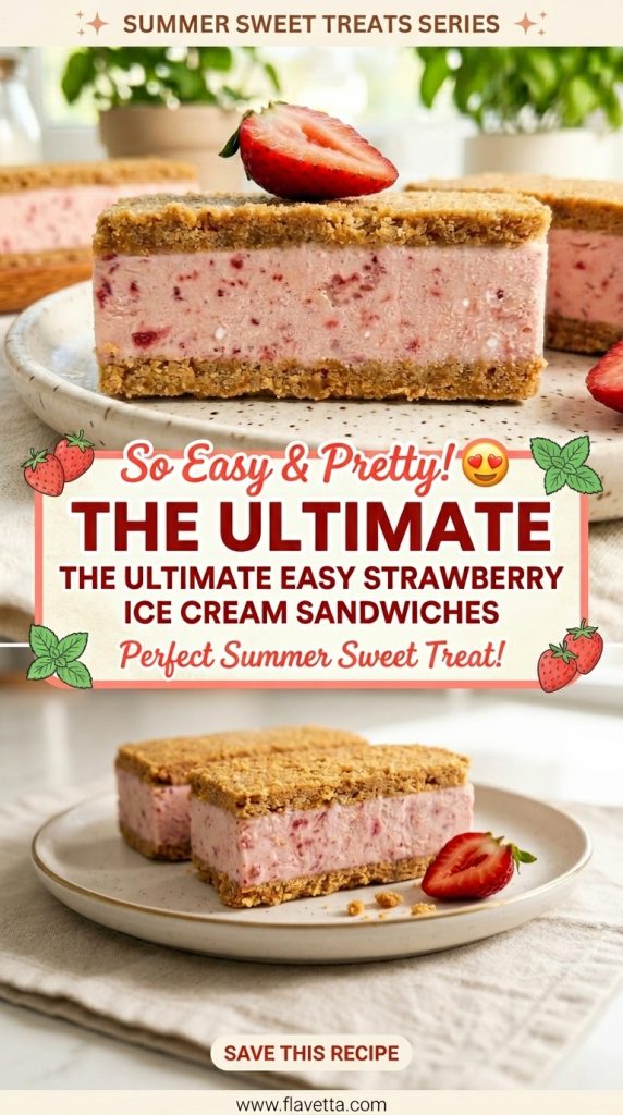 Strawberry Ice Cream Sandwiches - 3 Thumbnail