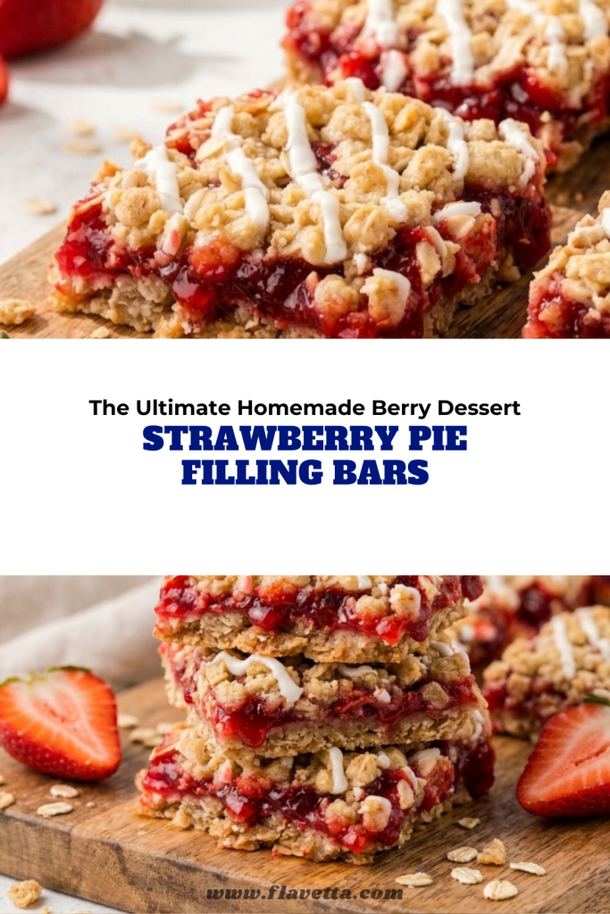 Strawberry Pie Filling Bars - 3 Thumbnail