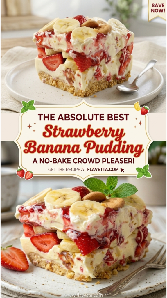 Strawberry Banana Pudding Dream Cake - 3 Thumbnail